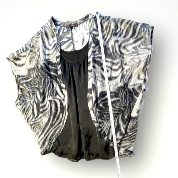 Heart Soul Black Camisole with Sheer Top - Picture 4 of 13